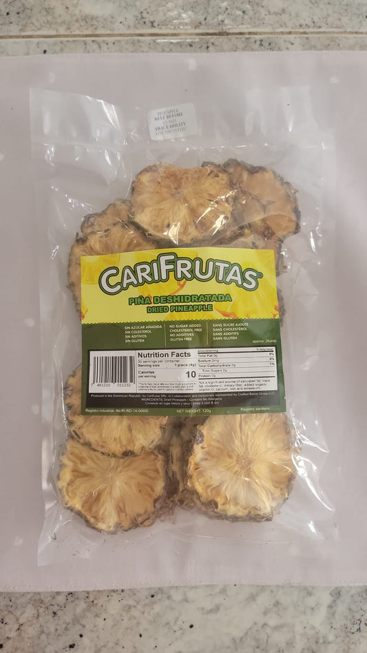 Carifrutas Dehydrated Pineapple / (1) pack